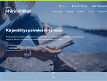 Tablet Screenshot of kirjavalitys.fi